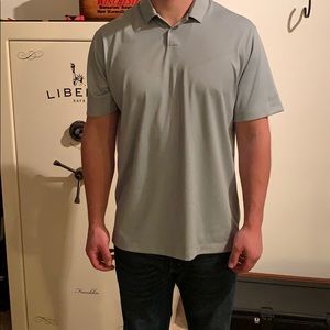 Light Grey Nike Golf Polo